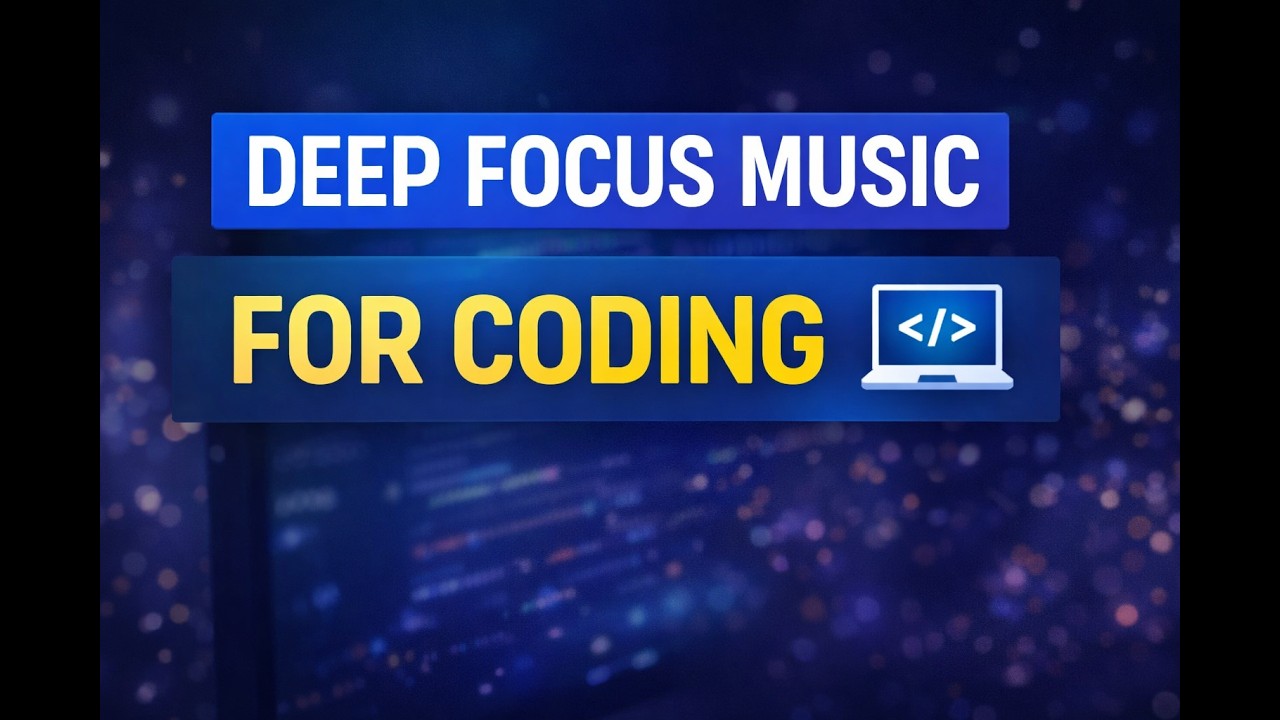 🧠 Deep Focus Ambient Music (3 Hours) | Work, Study, No Distractions