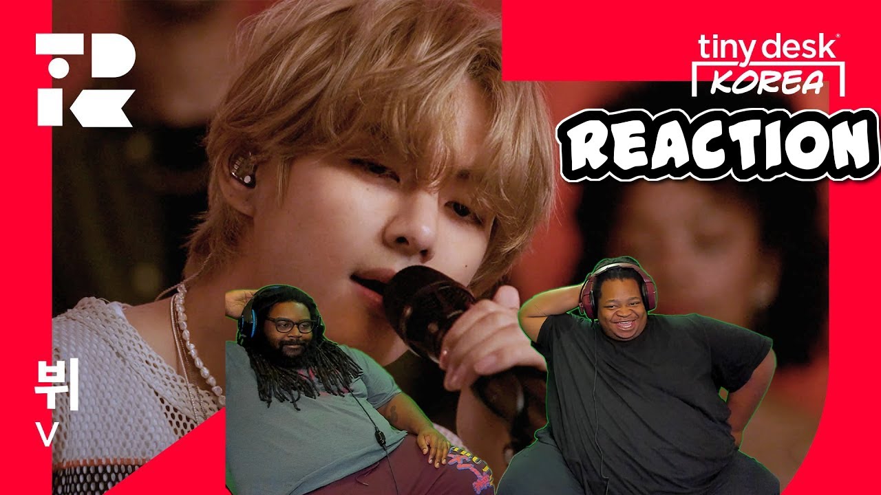 V of BTS: Tiny Desk Korea | REACTION!!!