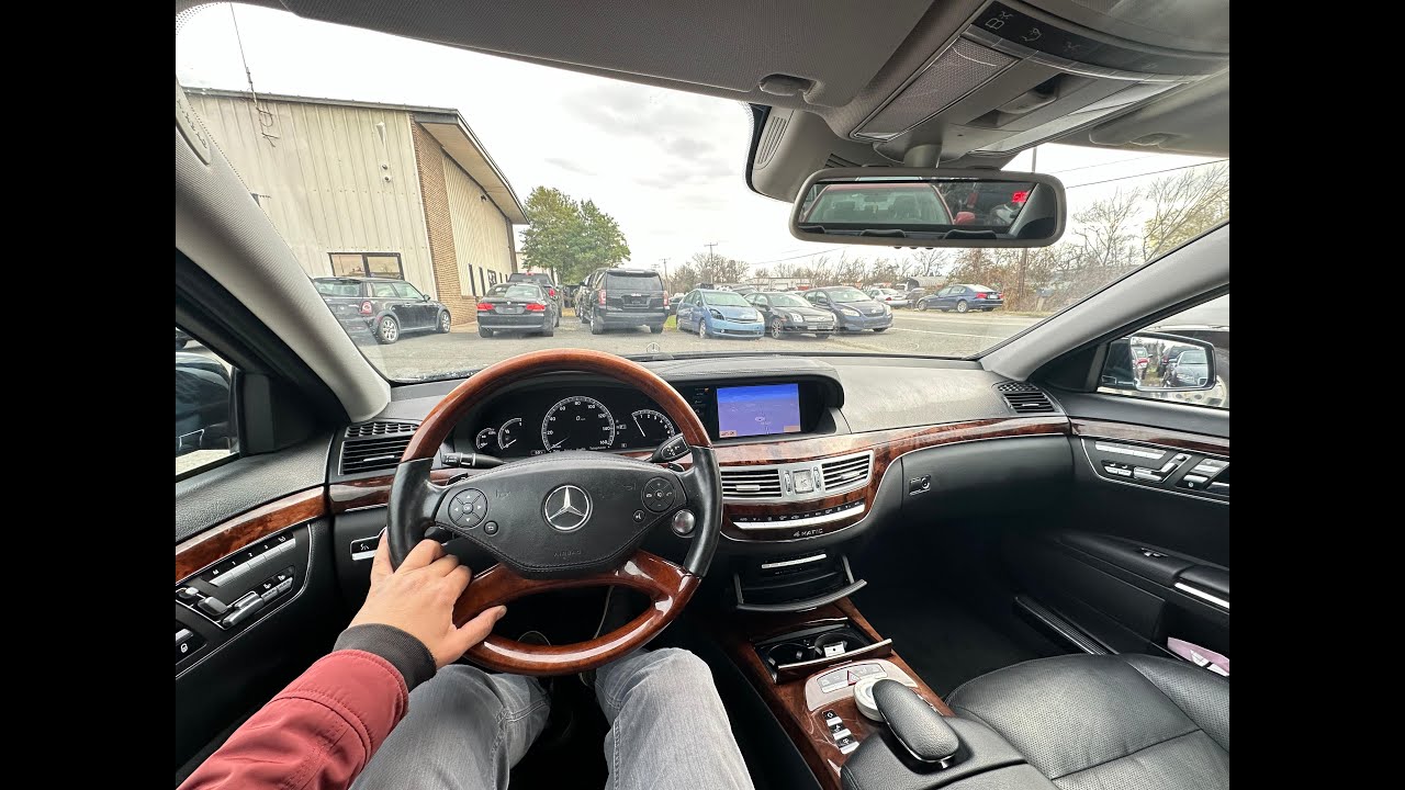 2011 MERCEDES-BENZ S550 AWD POV driving (Virginia)
