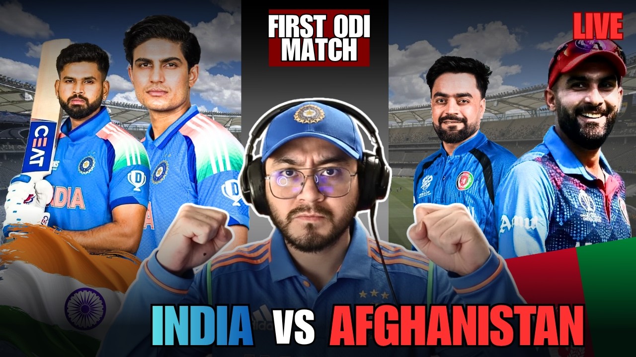 IND vs AFG 1st ODI LIVE Match! 🇮🇳⚔️🇦🇫 | Dharamshala Dominance! 🔥 | Cricket 26 Gameplay | noobbrolive