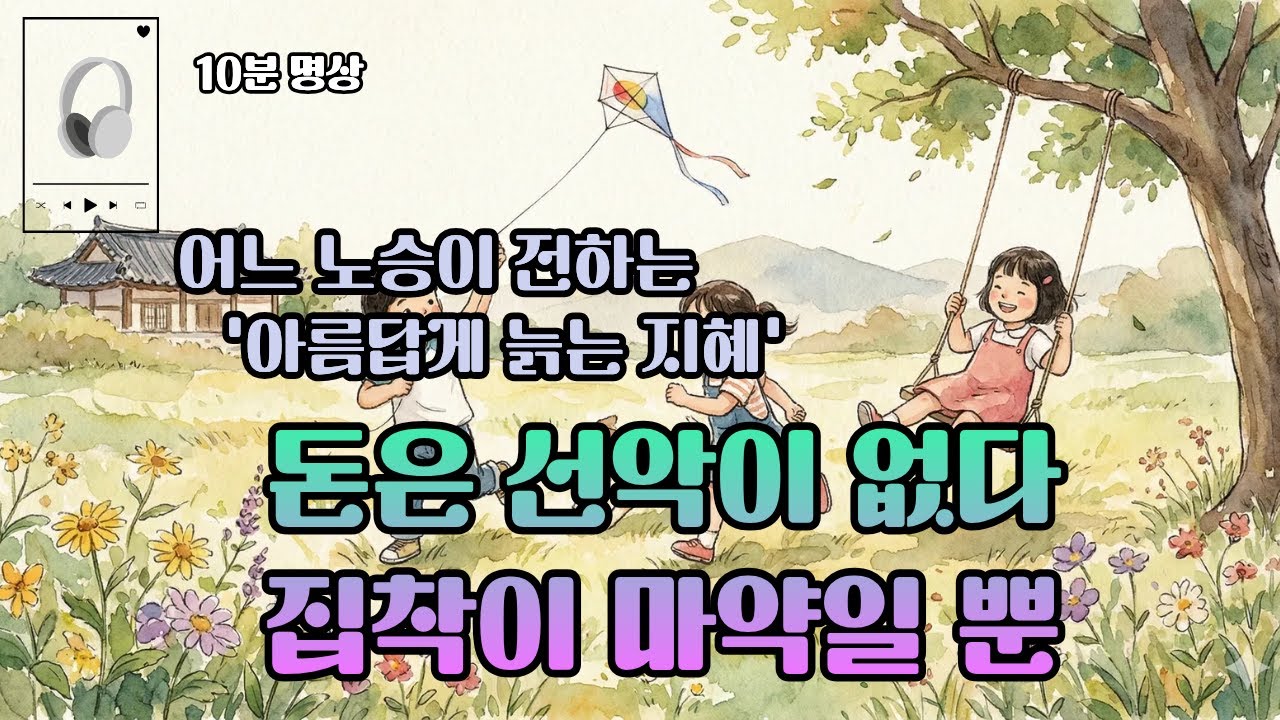 돈은 선악이 없다, 집착이 마약일