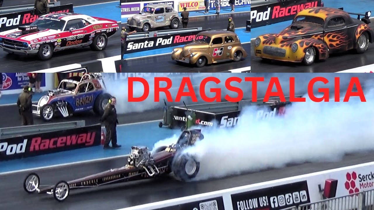 Dragstalgia Santa Pod 2025 Friday