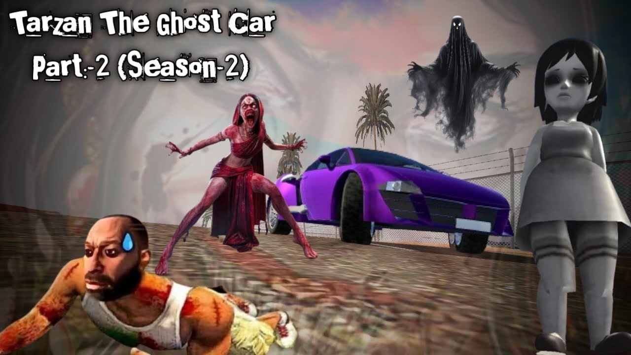 Tarzan The Ghost Car 💀🤯 Part :-2| In Indian Bike Driving 3D | THE GHOST REVENGE 👻