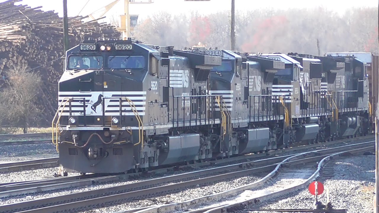 [2C] Norfolk Southern Trains in the Heart of Georgia, Part 1/3, Macon GA, 03/05/2016 ©mbmars01