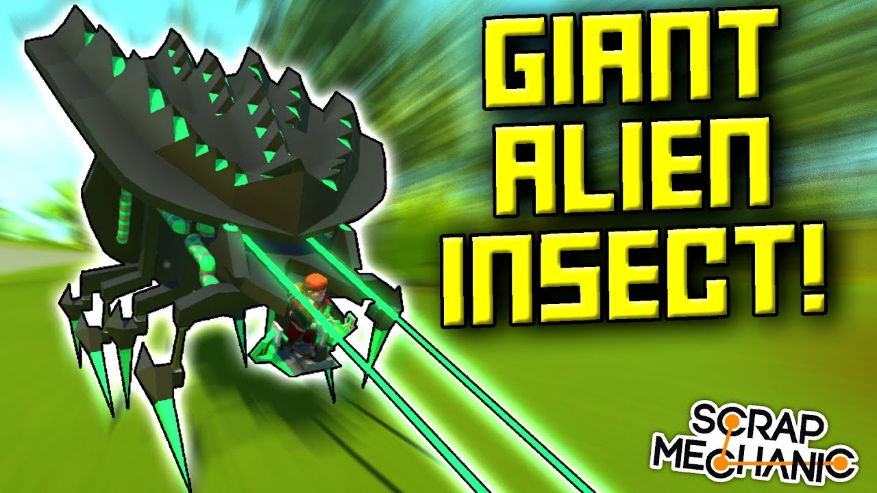 ALIEN SPACESHIPS and MORE!  [FMB 15] - Scrap Mechanic Gameplay