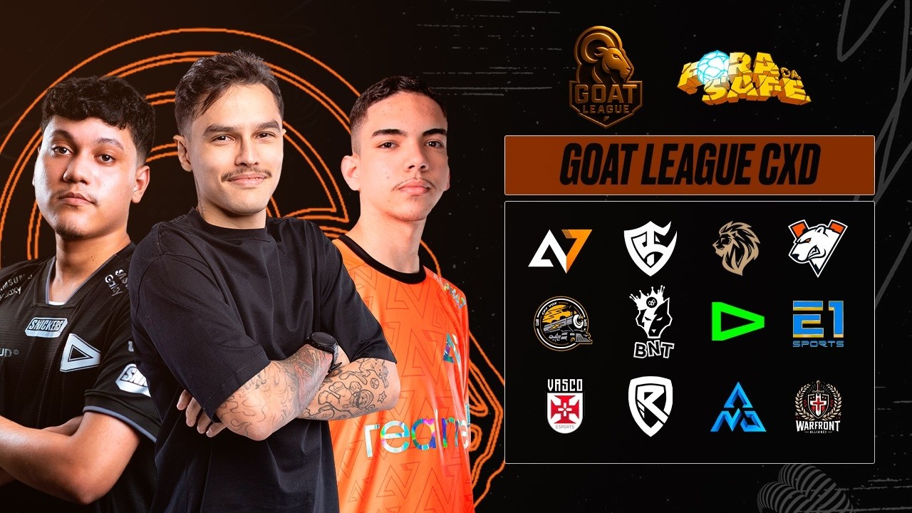 🔴GOAT LEAGUE COM FORA DA SAFE - GRUPOS CxD 🔴#FREEFIRE