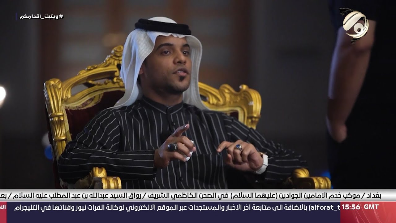 الخادم مع سجاد الشاعر - مصطفى: ما يكفيني عمر النبي شعيب ع في خدمة الحسين ع | 2024/7/11