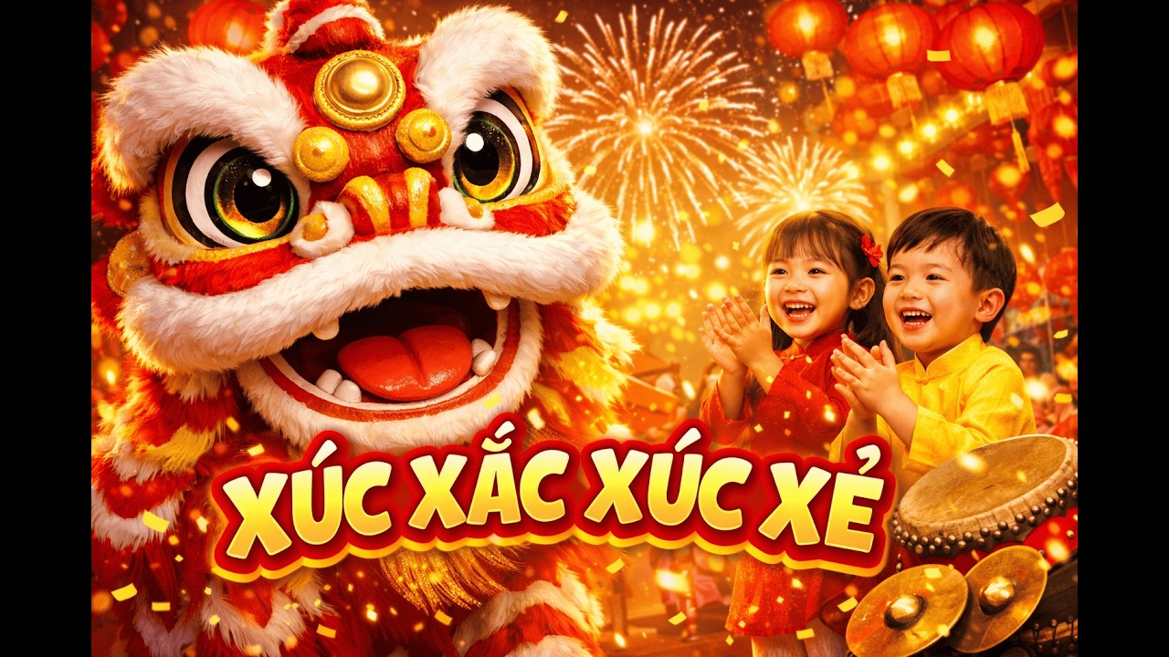 Tuyển Tập Nhạc Tết Múa Lân Mới Nhất 2026 | Xúc Xắc Xúc Xẻ | Nhạc Thiếu Nhi
