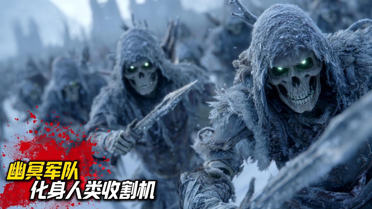 隱形地獄幽冥橫掃戰場，碾壓熱武器，瘋狂收割人類，特效華麗爽到爆炸！