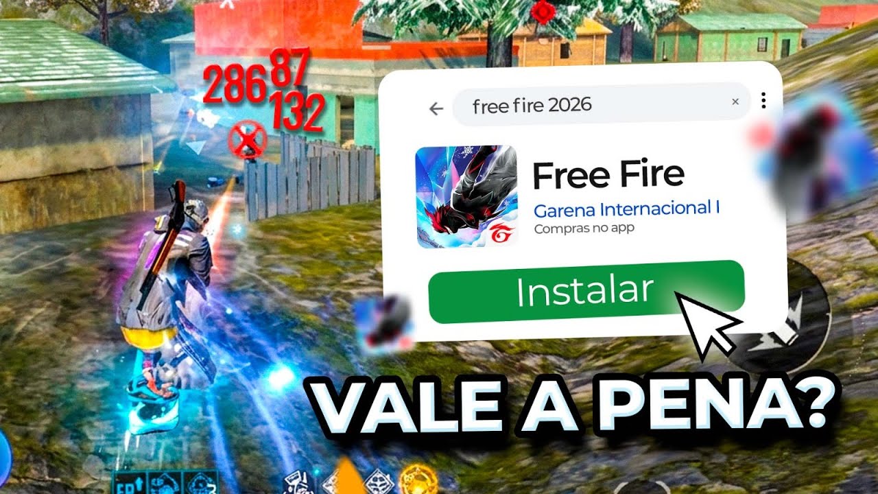 VOLTEI A JOGAR FREE FIRE EM 2026 E OLHA ISSO KKKKKKKKKKK #freefire #smithx12
