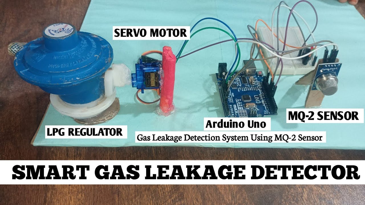 Gas Leakage Detection System Using MQ-2 Sensor | Smart Gas Leakage Detector.