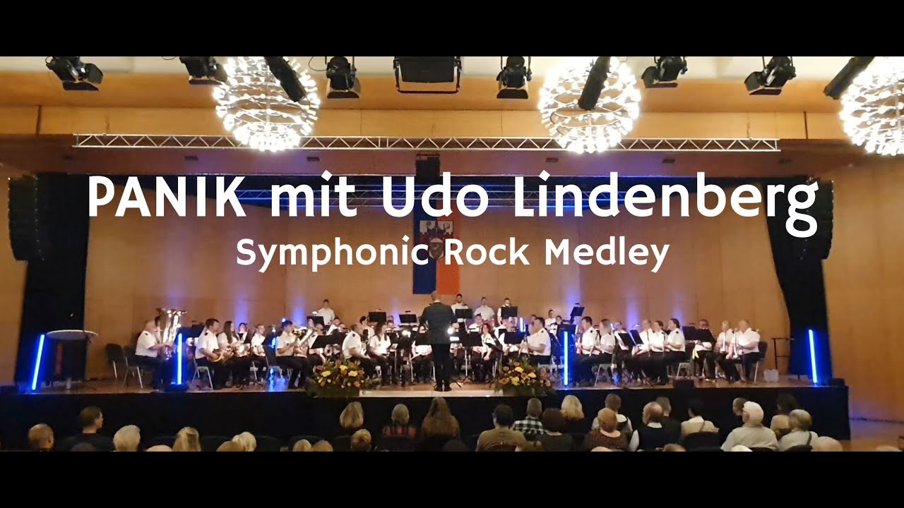 PANIK mit Udo Lindenberg - Best of - Siegener Blasorchester - Gerrit Schwan - Symphonic Rock Medley