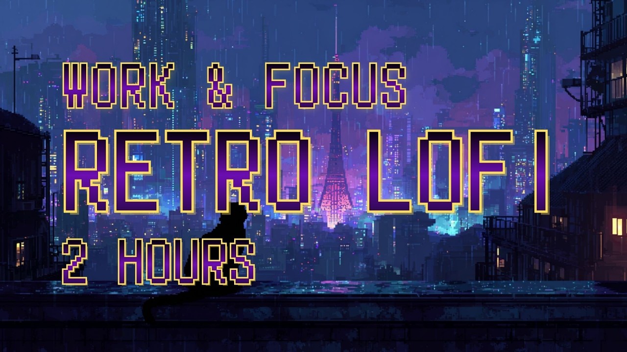 90's Retro Game BGM for Work — Midnight Save Point 36