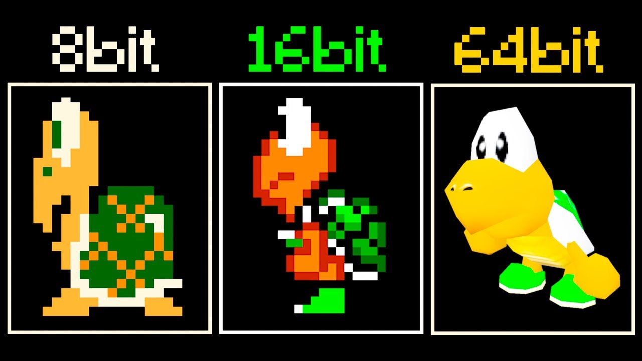 koopa bah bah cada vez con mas bits