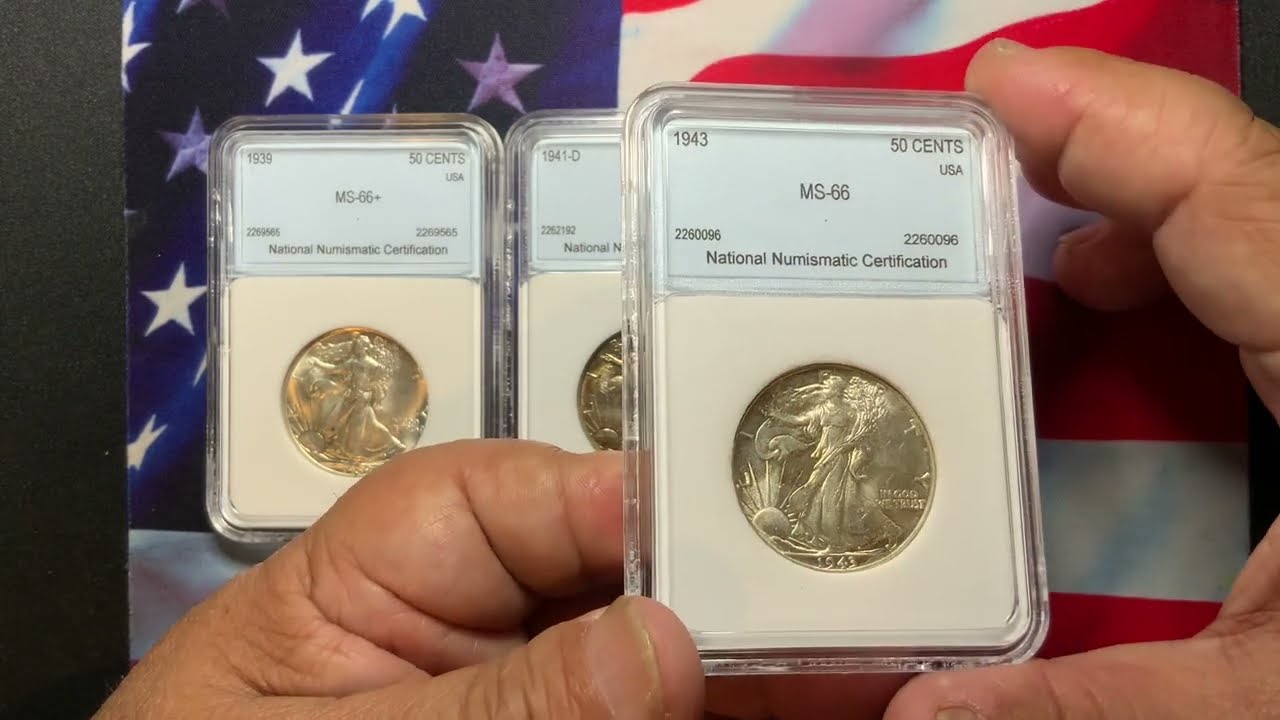 Collecting High Grade Walking Half Dollars. Great Investment