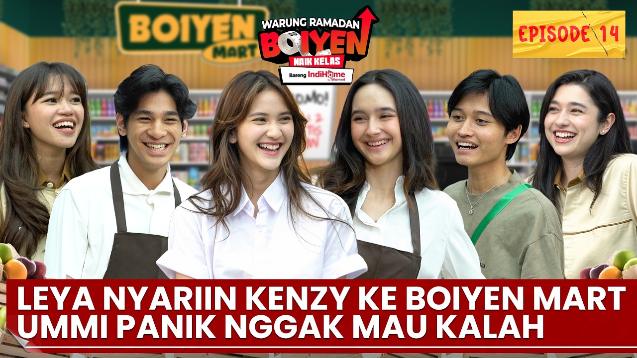 LEYA & NJAN AKHIRNYA KETEMU KENZY & OLIV. UMMI CEMBURU BERAT! | WARUNG RAMADAN EPS 14