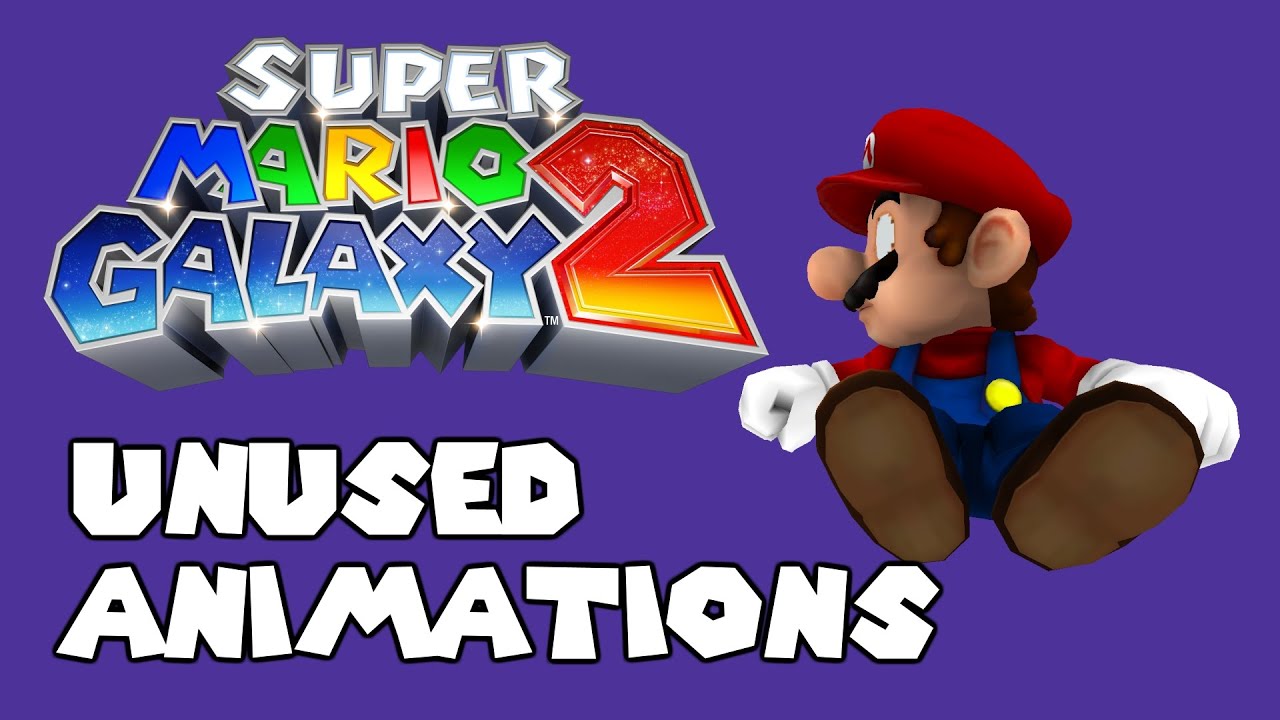 Super Mario Galaxy 2 | Unused Animations