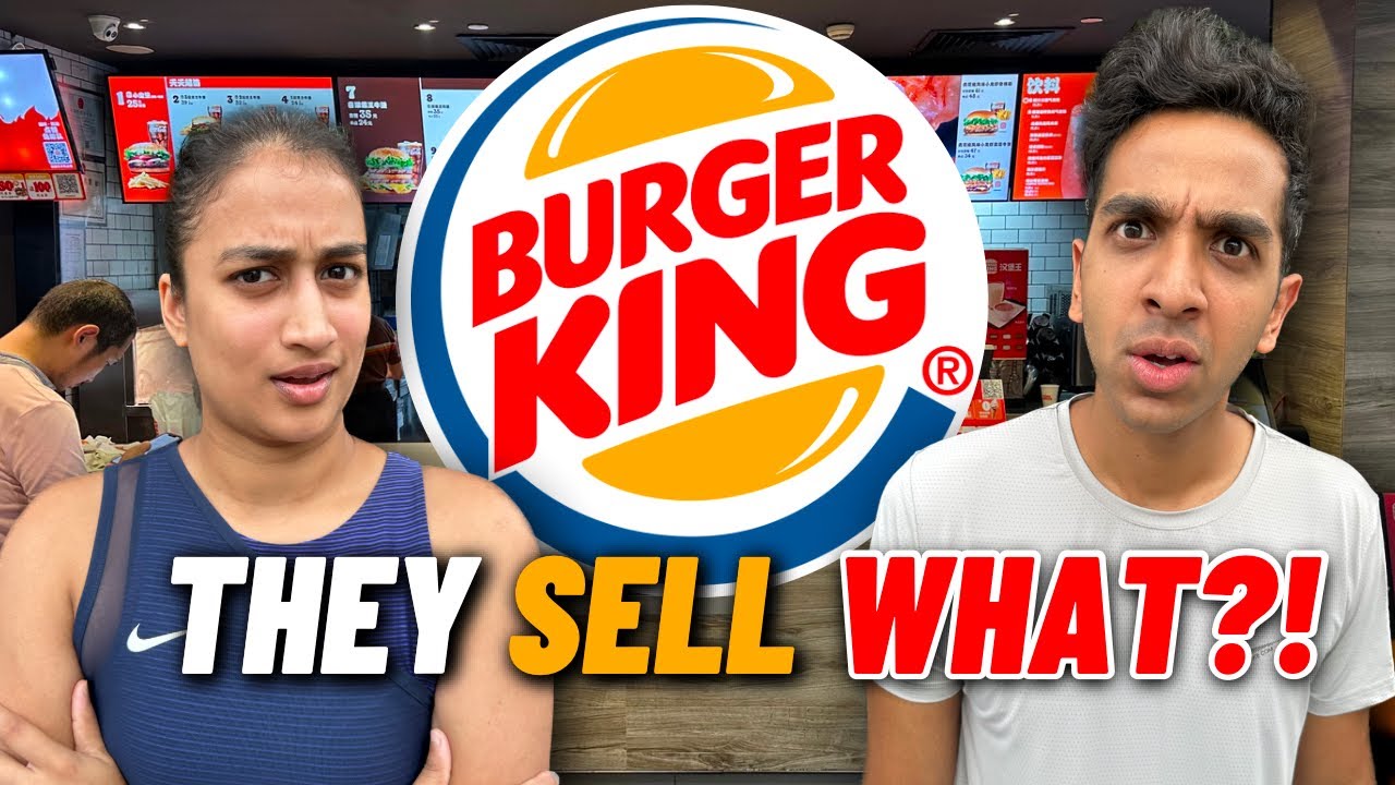 WE DIDN’T EXPECT THIS AT BURGER KING IN CHINA…