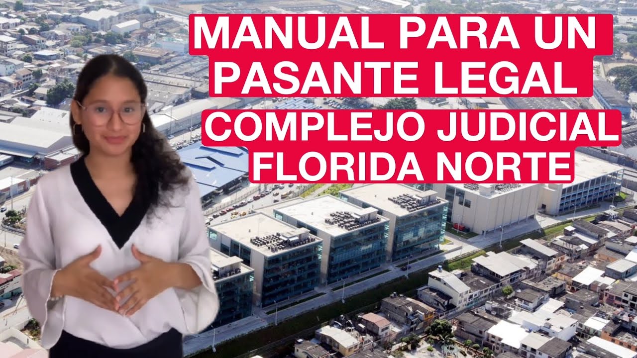 Manual para un pasante legal - Complejo Judicial Florida Norte