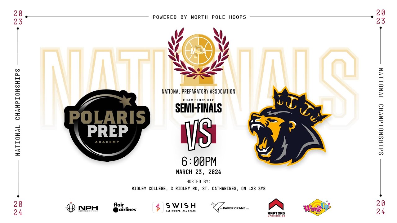 Polaris Prep Academy vs Royal Crown Basketball | NPA - NATIONALS
