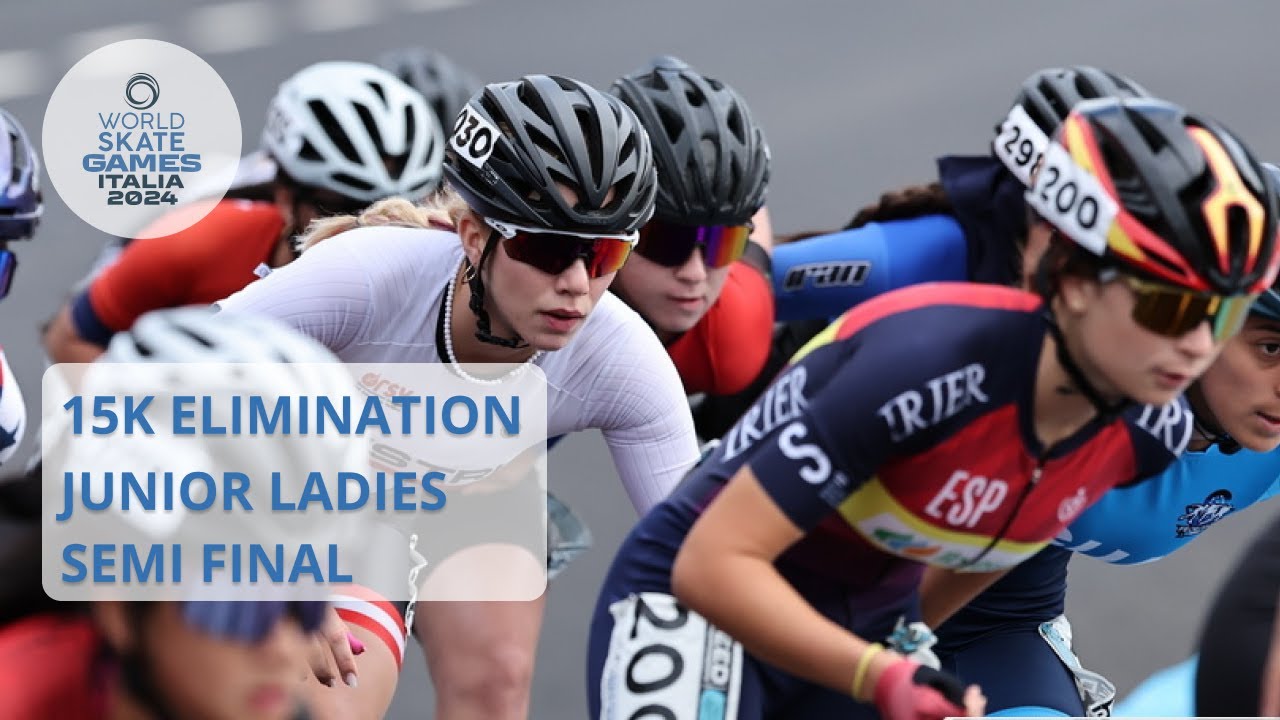 15K Elimination Junior Ladies   Semi Final | WSG2024 - Italy
