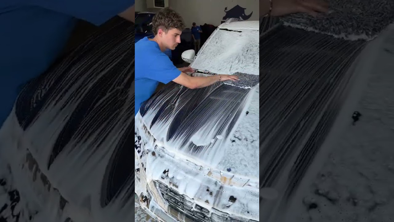 Taking Concrete off of a Chevy Trailblazer!