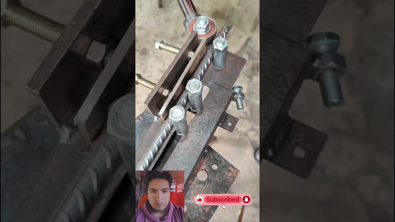 m&iacute;ra &eacute;sta dobladora para hacer anillos o estribos para la construcci&oacute;n.