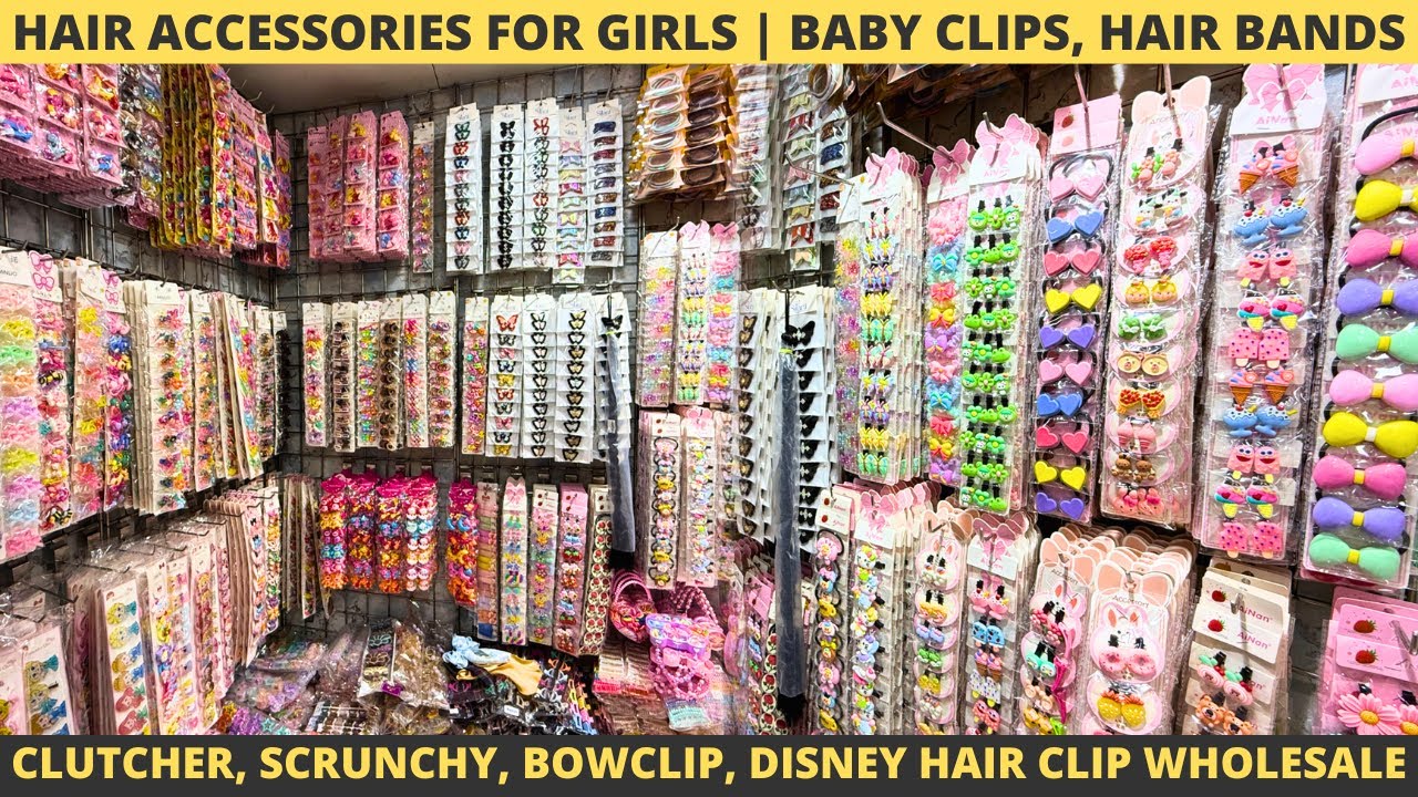 Baby Clips, Hair Bands, Disney Hair Clips, Hair Clips for Gifting Biggest Wholesaler in Kolkata