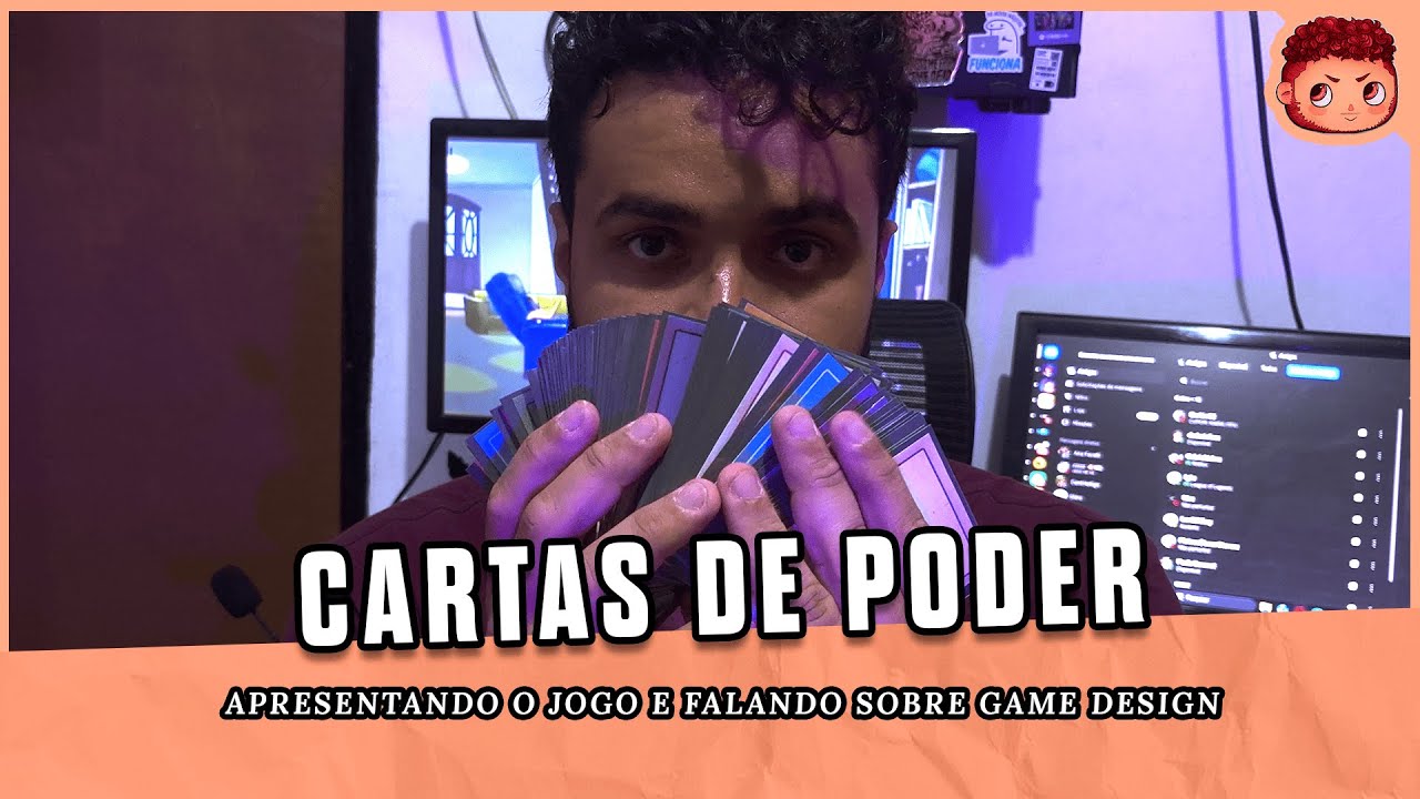 MEU PRIMEIRO JOGO DE CARTAS | Falando sobre como criei um jogo e conversando sobre Game Design