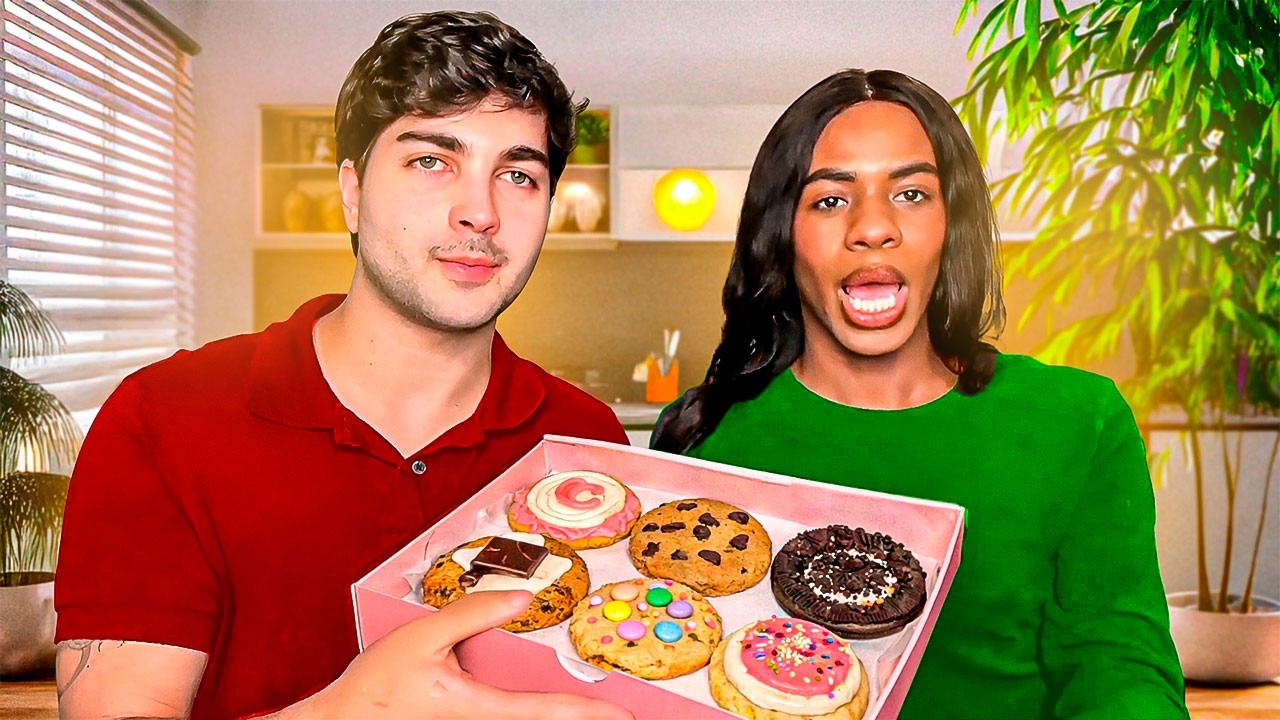 provando os CRUMBL COOKIES do brasil!