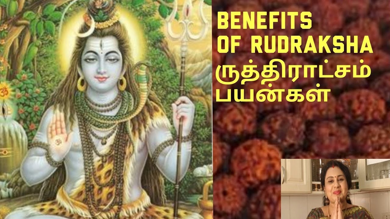 ருத்திராட்சம் பயன்கள்| Benefits of Rudraksha | Explains Anitha Pushpavaman Kuppusamy