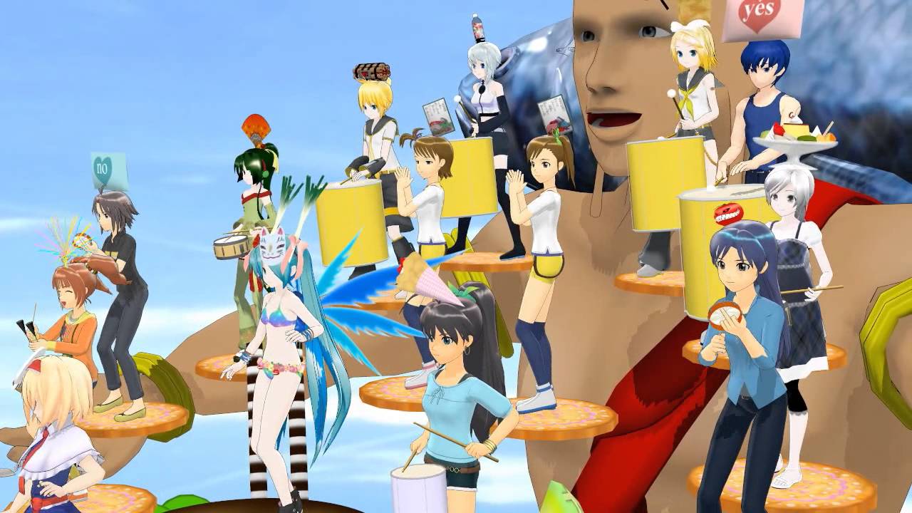 【第14回MMD杯本選】【カバー曲】スイートマジック ／ ろん & Junky