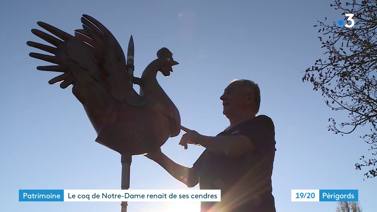 La deuxième vie du coq de Notre-Dame à St-Felix-de-Villadeix