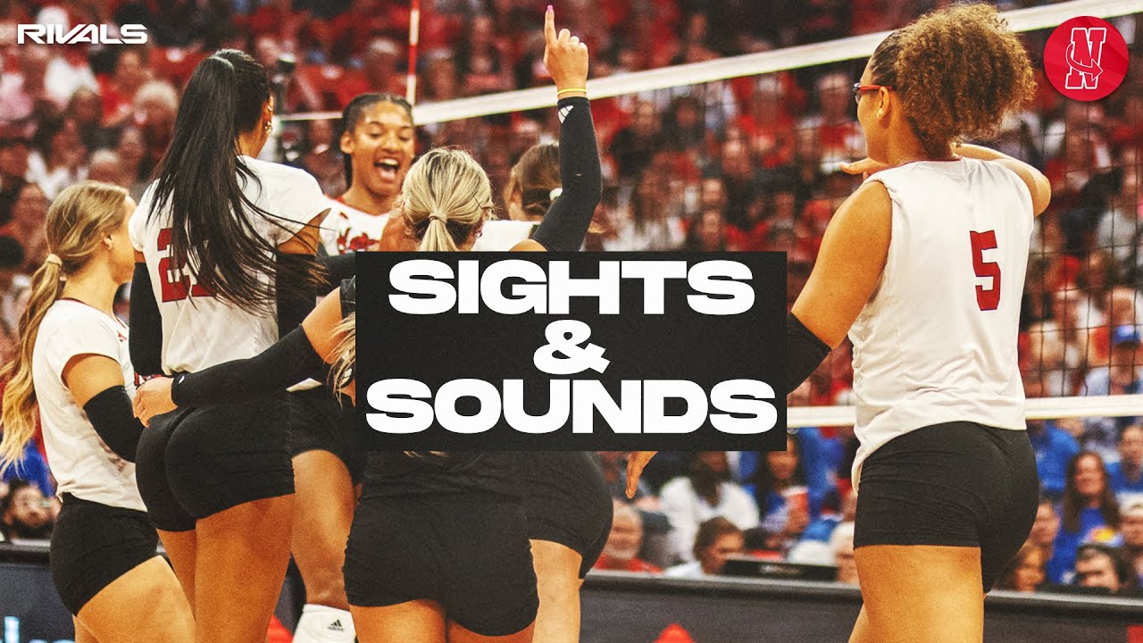 Nebraska Volleyball: DBK era opens with spring win over Kansas | Sights & Sounds