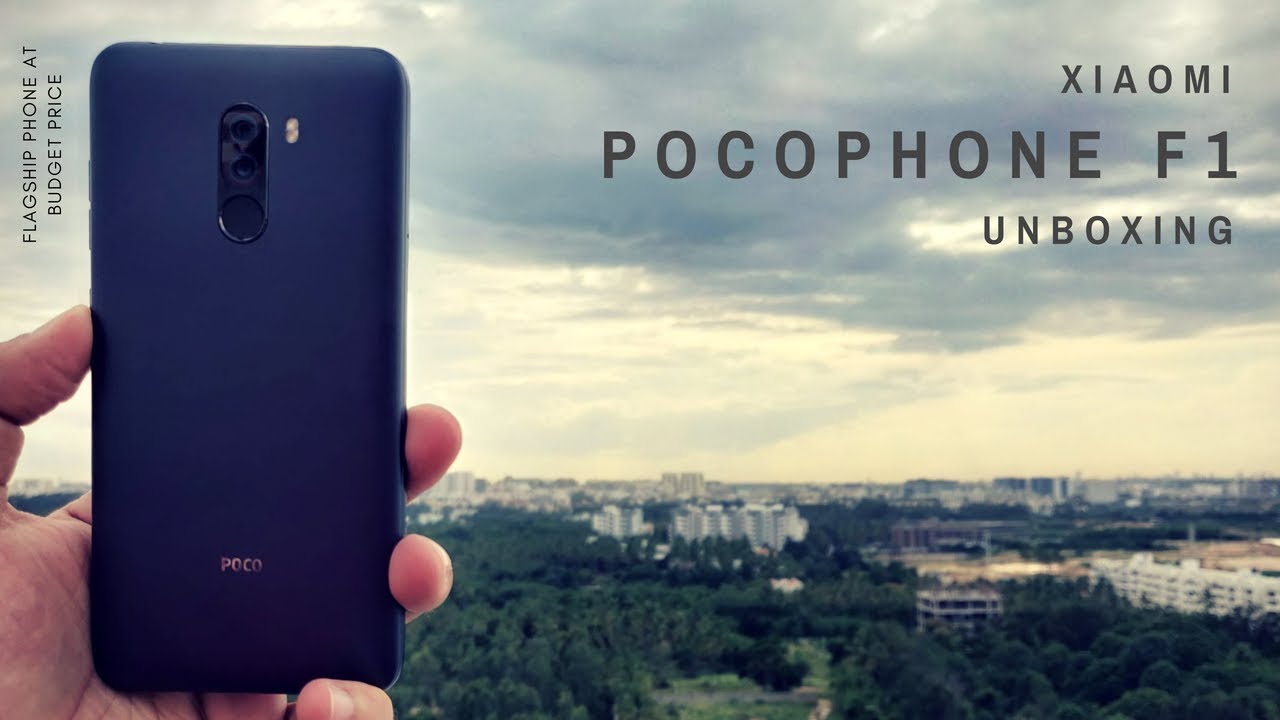 Xiaomi Pocophone F1 - Unboxing and Quick Review (6GB Ram)