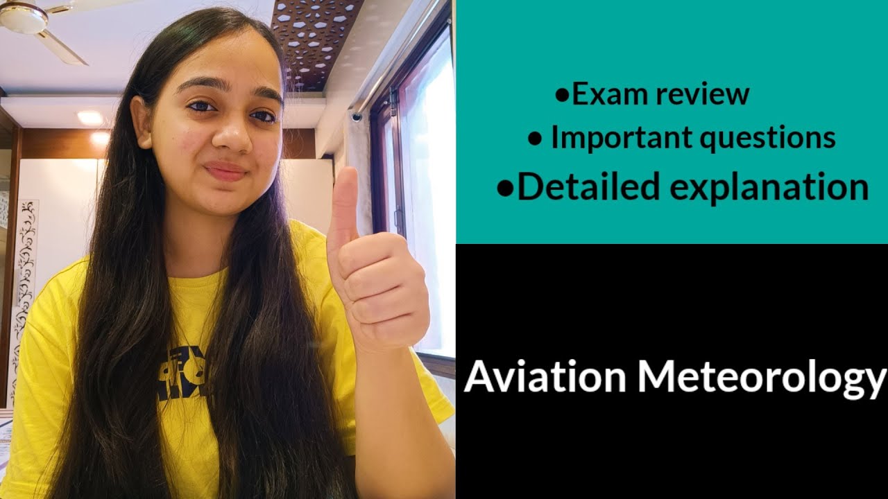 Aviation Meteorology DGCA exam review | Topic wise important questions | #dgcaexams