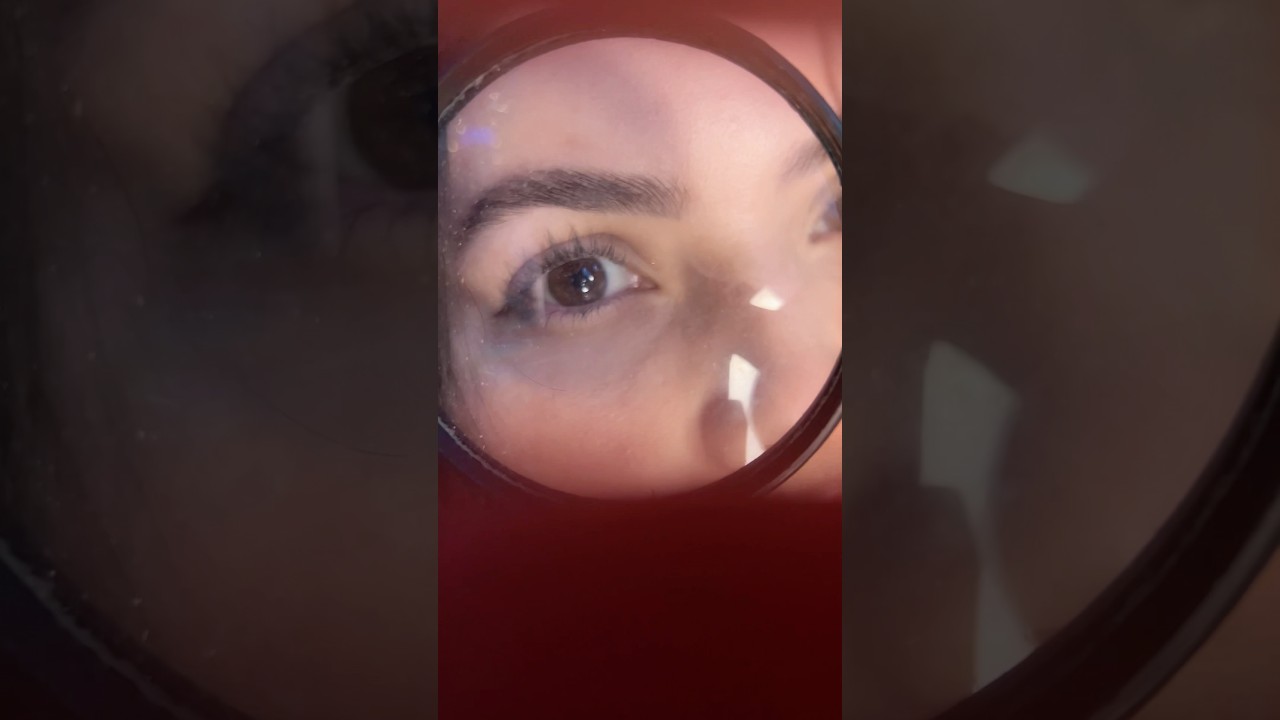 POV: voc&ecirc; foi na oftal 👁️ #asmr #oftalmologia #asmrpov