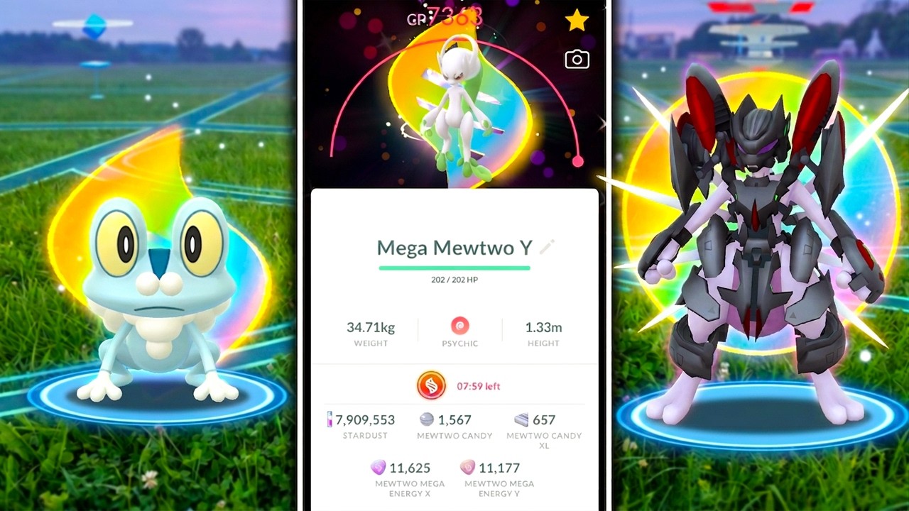 Блестящий Мьюту уже в Pokemon Go! Бронированный Мьюту вернулся / Мегафинал
