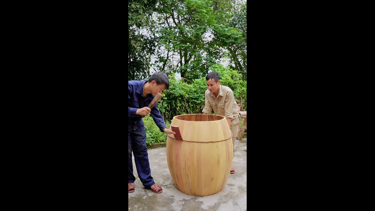 Trải Nghiệm Làm Trống Cùng Anh Em Khánh Đồng #khanhdong