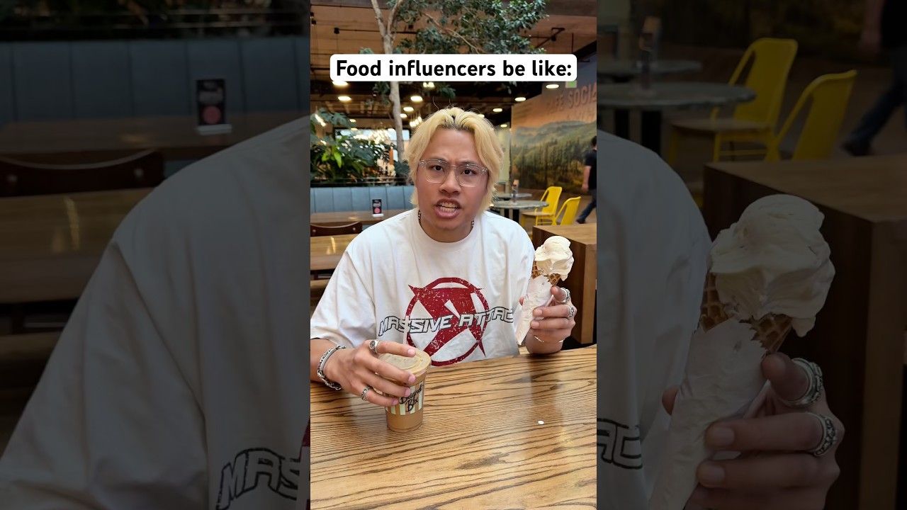 Food influencers in 2025 be like 