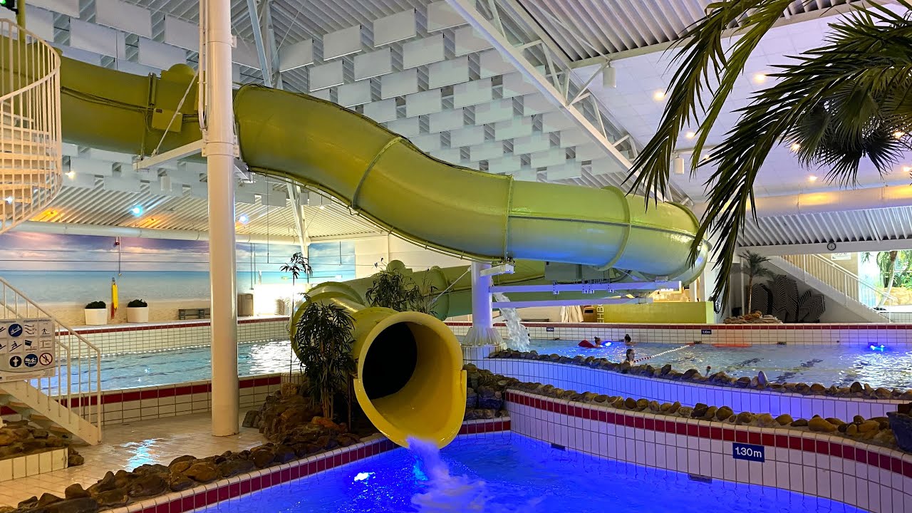 Indoor Tube Slide at Swimfun Joure (Frisia, Netherlands)