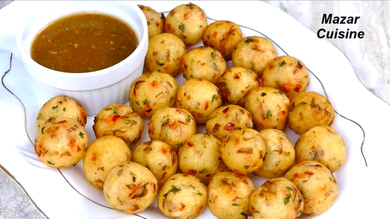 Crispy Potato Pakora اگر یکبار پکوره کچالو را به این شکل آماده کنید دیگر هرگزبه شکل سابق نخواهید رفت