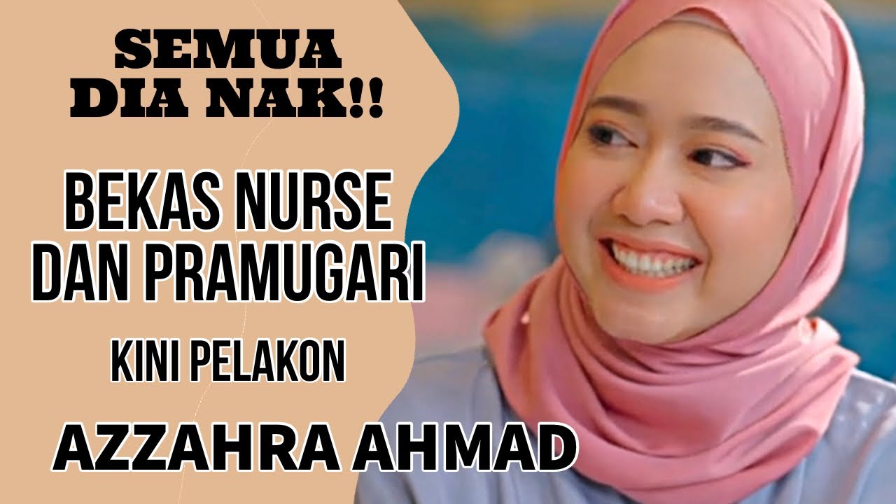 SEMUA DIA NAK !! Jururawat, Pelakon dan Pramugari , Azzahra Ahmad Kenang Kisah Manis Sewaktu di MAS