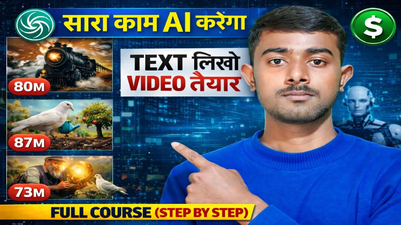 AI Se Video Kaise Banaye (2026) 🔥 | Free AI Video Generator Se Story Video Banane Ka Complete Tarika