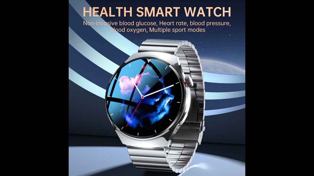 Smartwatch-ul iSEN BK03 -  monitorizare ECG, glicemie, oxigen &icirc;n s&acirc;nge și tensiune arterială