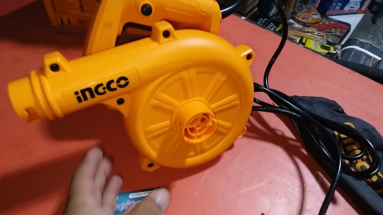 INGCO 650W Aspirator Blower & Vaccum 2in1 AB6038 Unboxing & Review #ingcotools 03325812474 WHATSAPP 