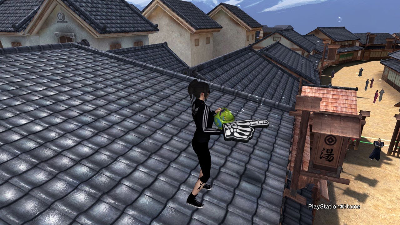 PlayStationHome Online GlitchLife..... - Great Edo of Nippon -  #PShome