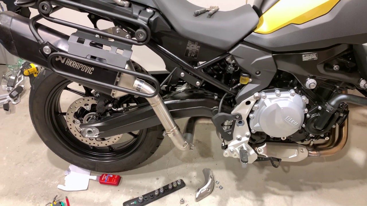 Установка: труба Remus Linkage Pipe BMW F750GS / F850GS