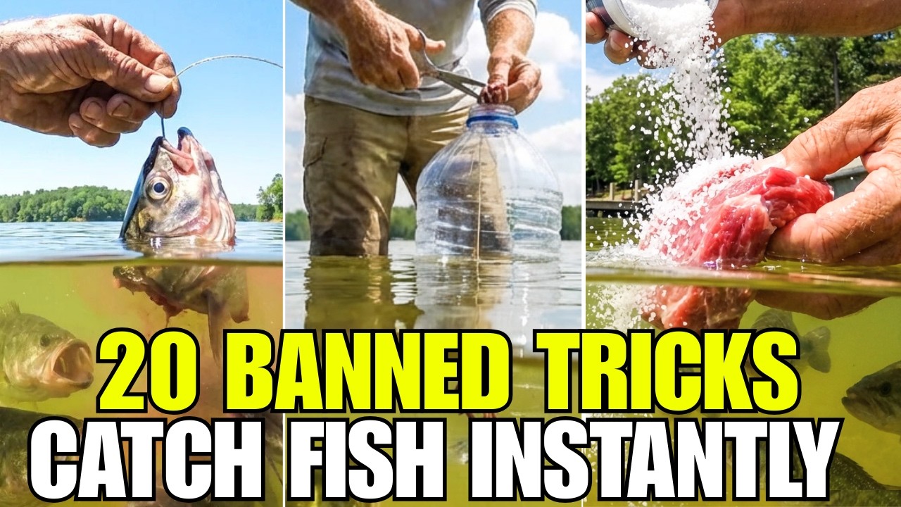 20 BANNED Fishing Tricks That TRIPLE Your Catch! — Why Pros Keep These Secret!