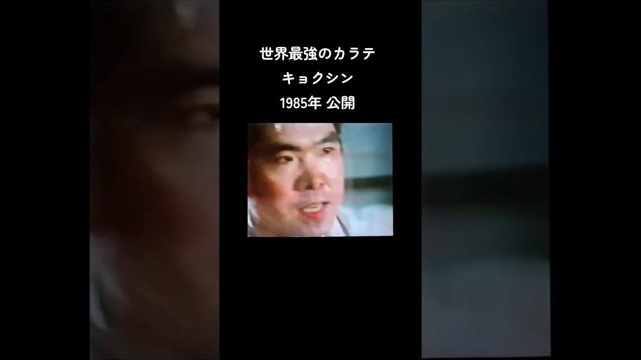 世界最強のカラテキョクシン 1985年 公開 #極真カラテ　#極真空手　#世界最強のカラテキョクシン　#大山倍達 